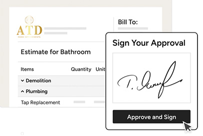 Final design and sign off